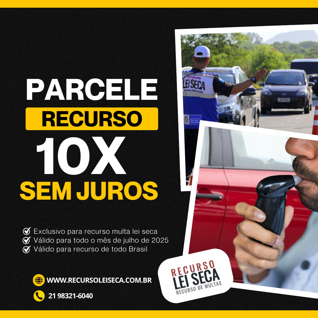 recorrer multa lei seca rj